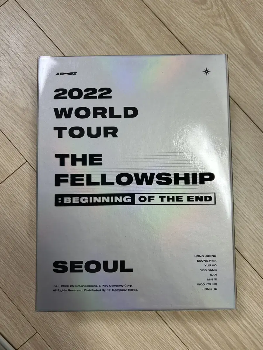 Ateez worldtour The fellowship:Blu-ray