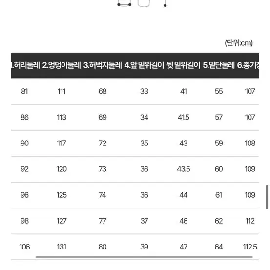 리치무드 바지 워싱진 빅사이즈