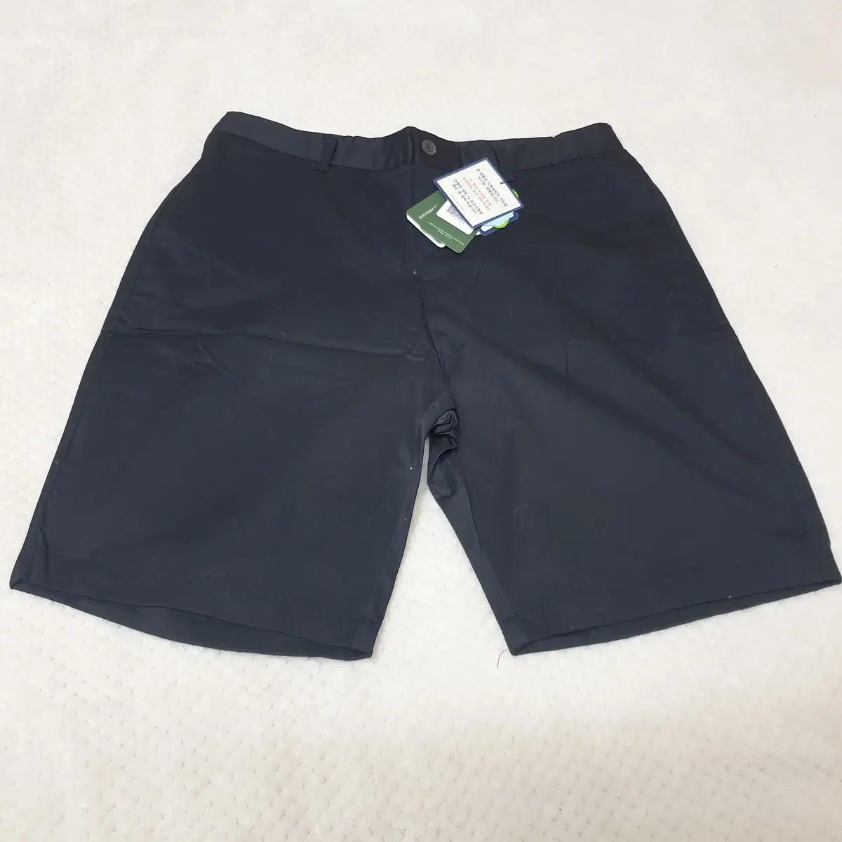 Navy cotton shorts.36.