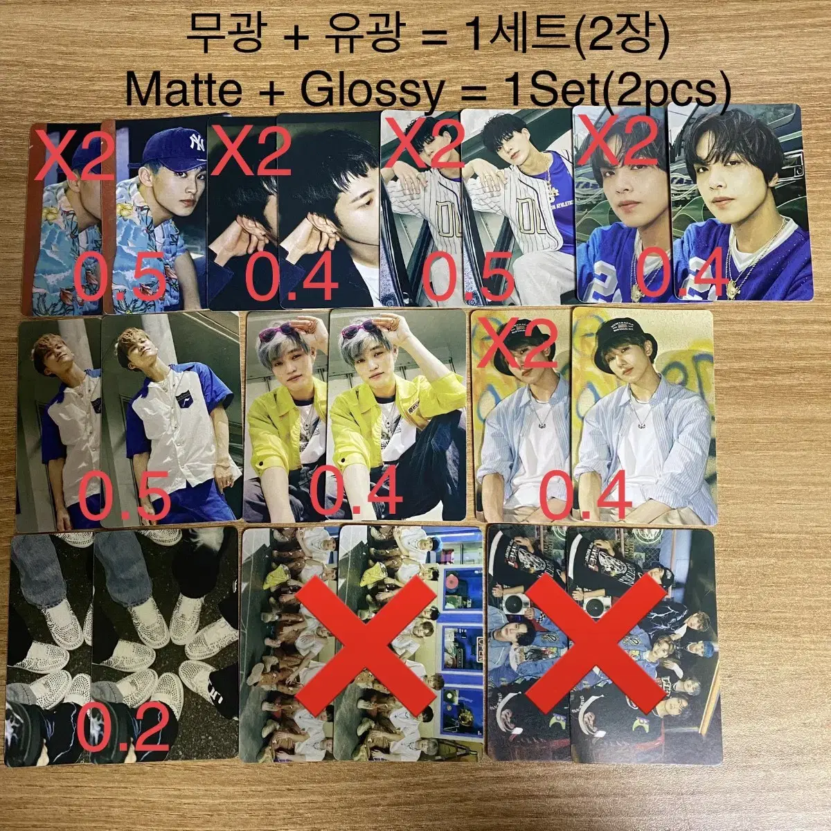 Prepaidx) nct Dream Beatbox Sticker Pack photocard WTS