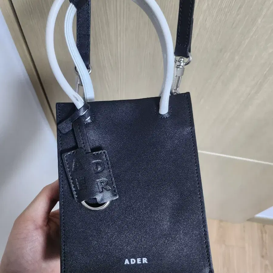 Ader Error 아더에러 미니 쇼퍼백 느와르