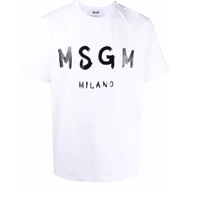 Msgm 밀라노 반팔 화이트