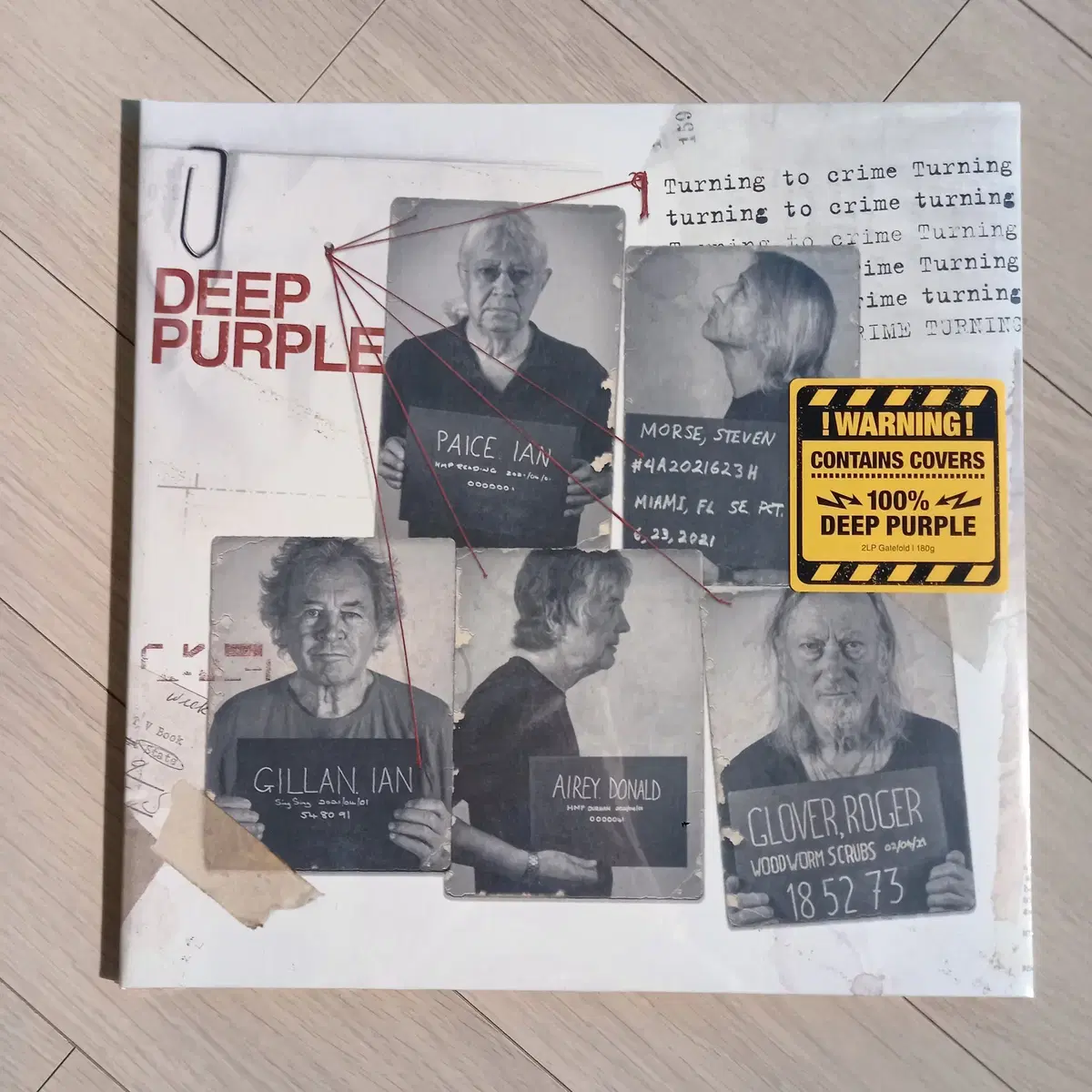 딥 퍼플 Deep Purple Turning To Crime 미개봉 LP