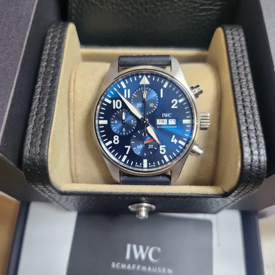 IWC 파일럿 워치 크로노그래프