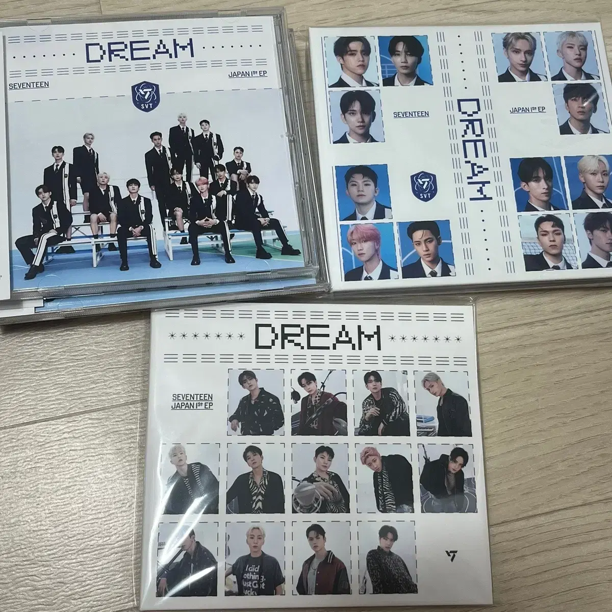 세븐틴 드림 dream 일본앨범 통상반 A반 D반