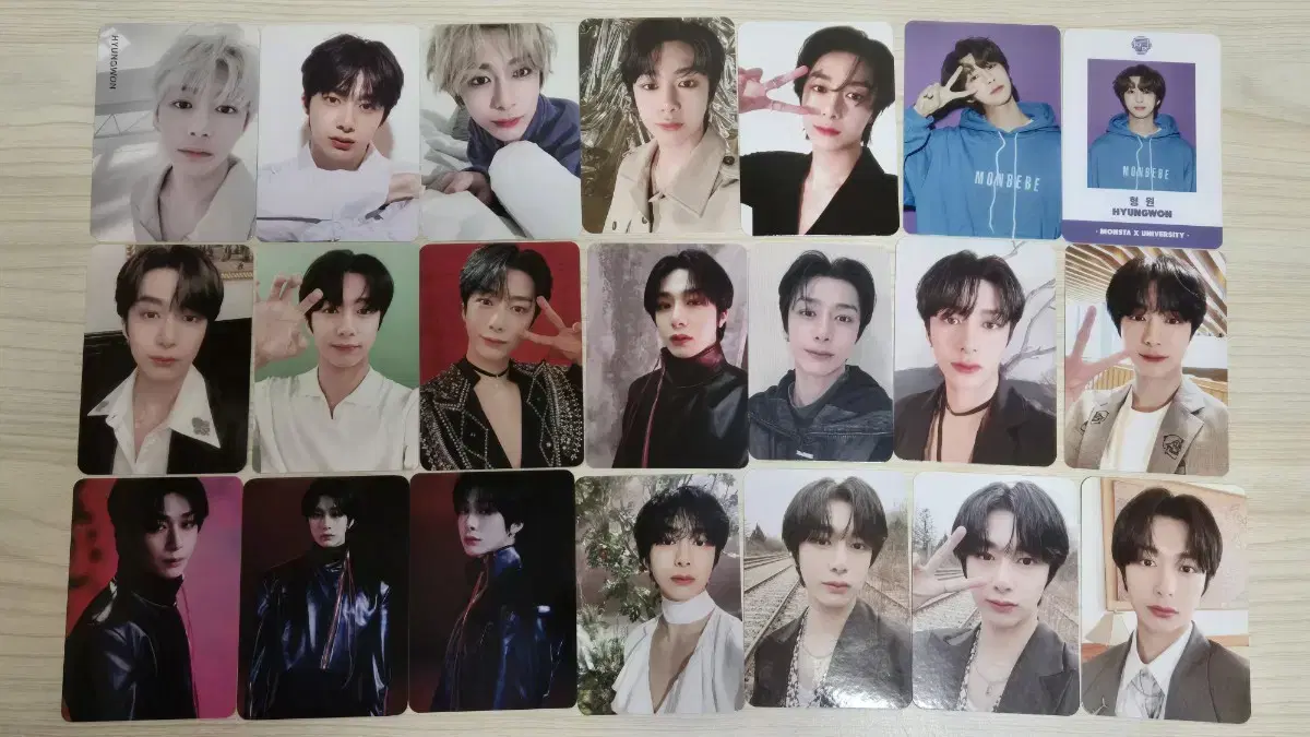 Monsta x hyungwon photocard bulk sells