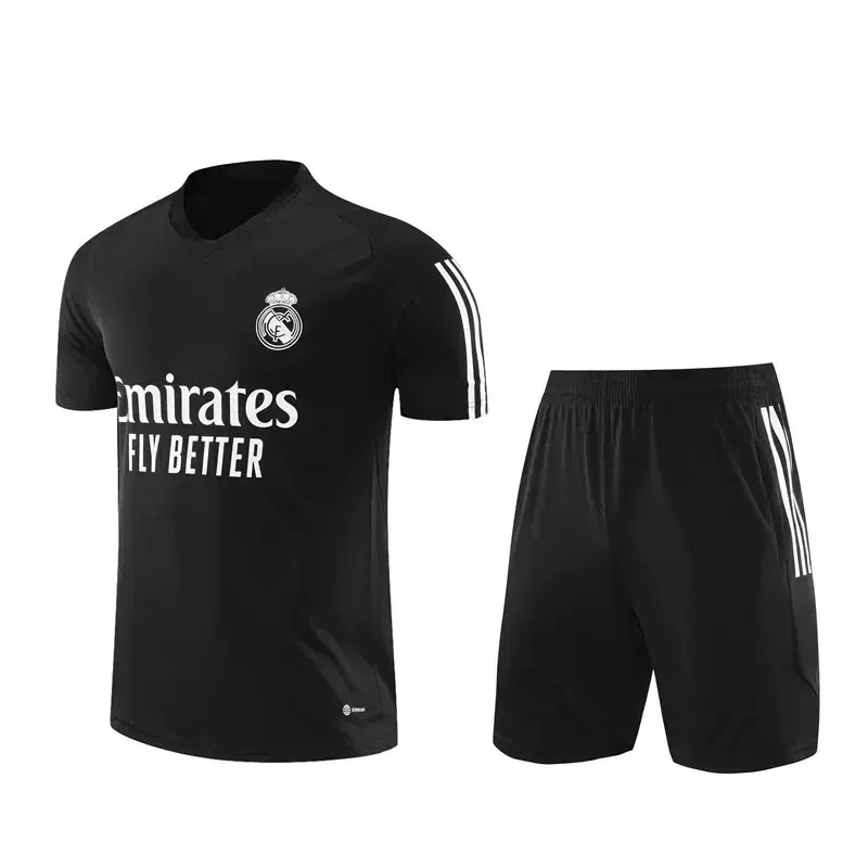 Real Madrid Short Sleeve Sweatshirt Set