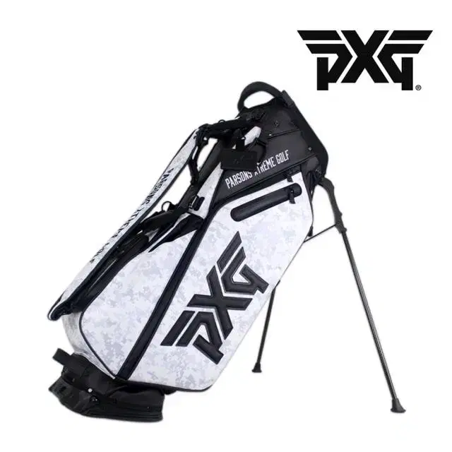 PXG 카모 화이트 스탠드백 골프가방 캐디백 PGPPU8203-01