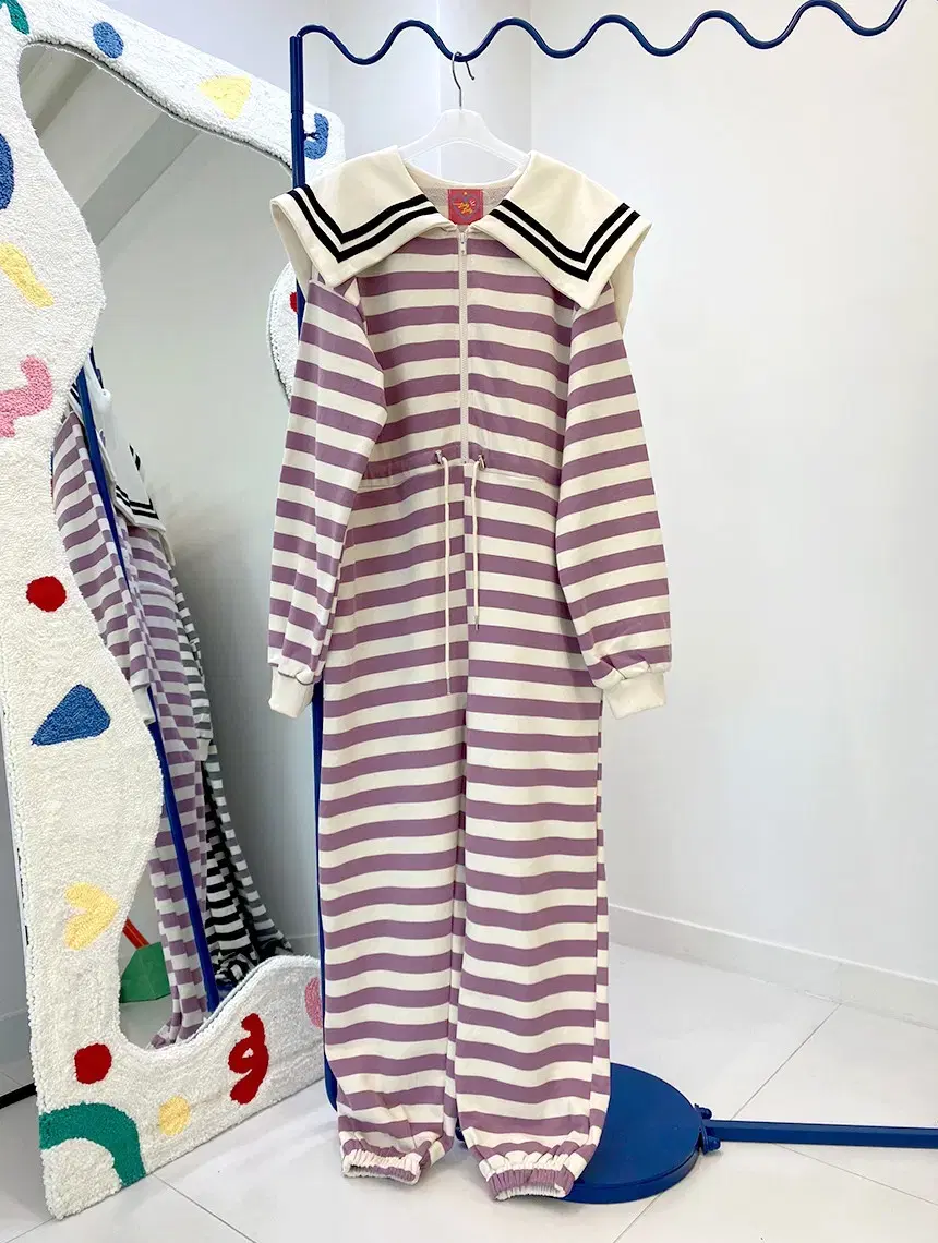 Léré Pupumarine Sailor Jumpsuit 44-88 Violet