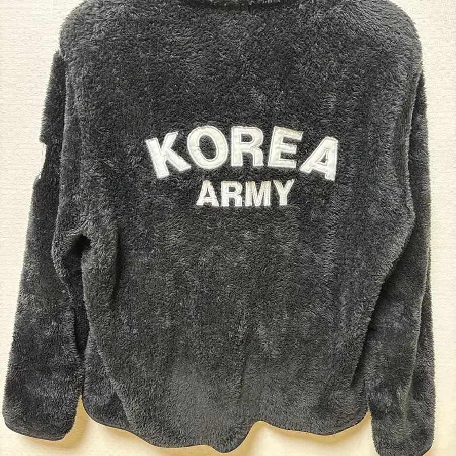 KOREA ARMY 태극기자수 후리스