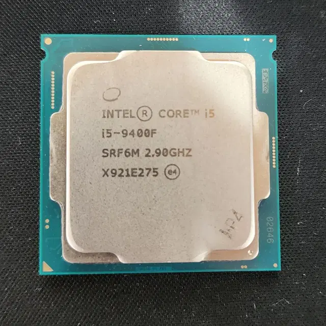 인텔 CPU i5 9400F