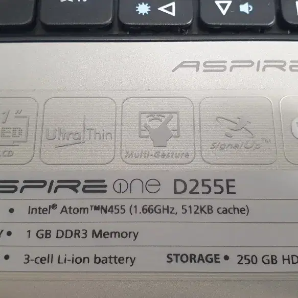 에이서 노트북 ACER ASPIRE ONE