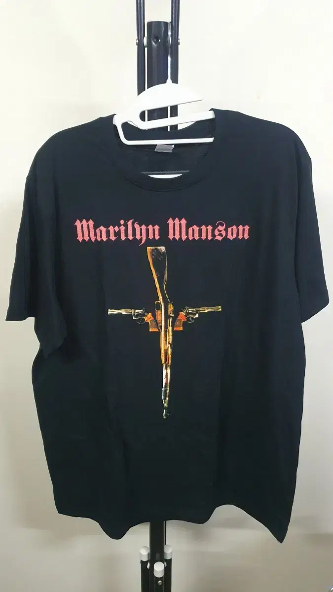 New) Rock T-shirt marilyn Manson Cotton100 size L