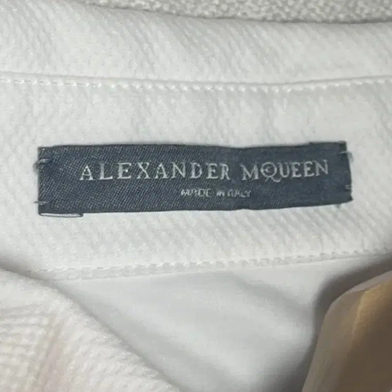 Alexander Mcqueen 알렉산더 맥퀸 팹스타일 드레이프 셔츠