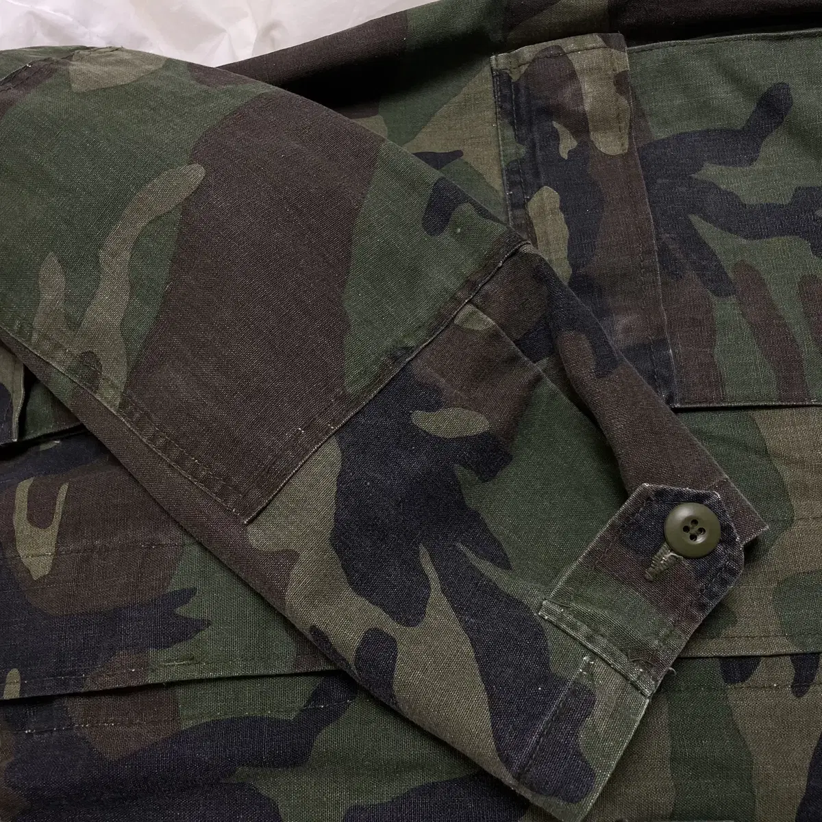 70s Houston 휴스턴 밀리터리 패치 bdu 자켓