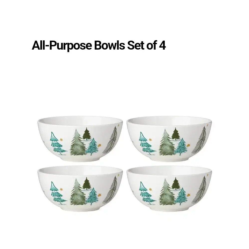 레녹스 발삼레인 다목적 볼 4p set (all purpose bowl)