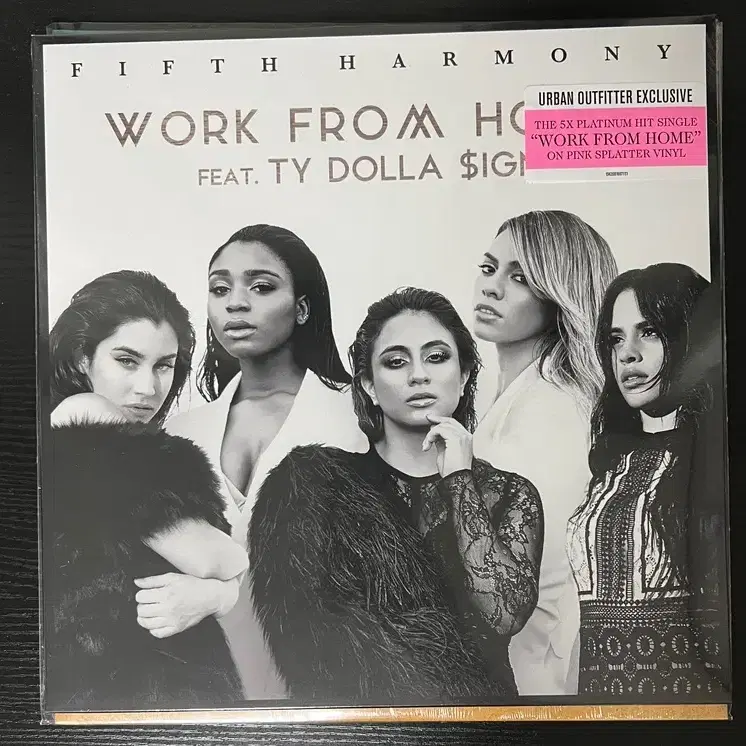 Fifth harmony work form home 한정 엘피 lp미개봉