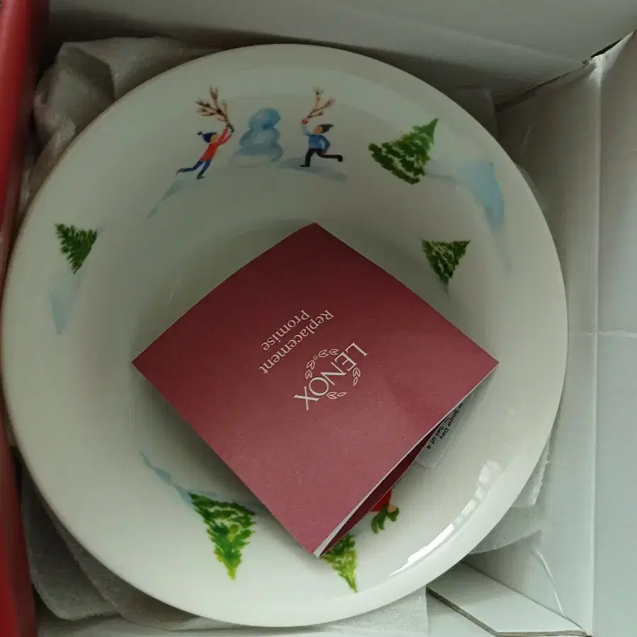 레녹스 스노우데이 볼 4p set (all purpose bowl)