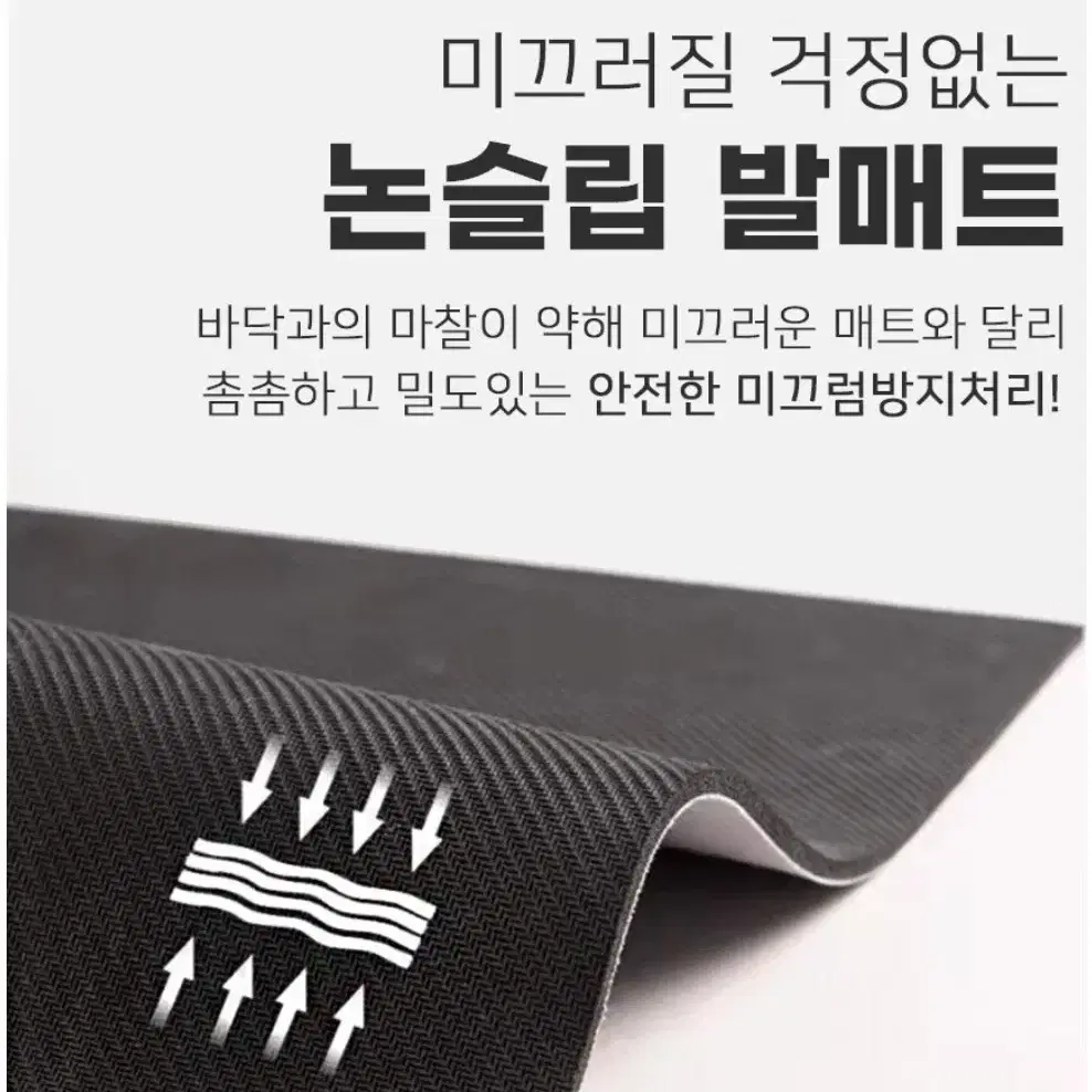 <새제품>빨아쓰는 스마일 규조토 발매트 화장실 발매트 욕실 현관 주방