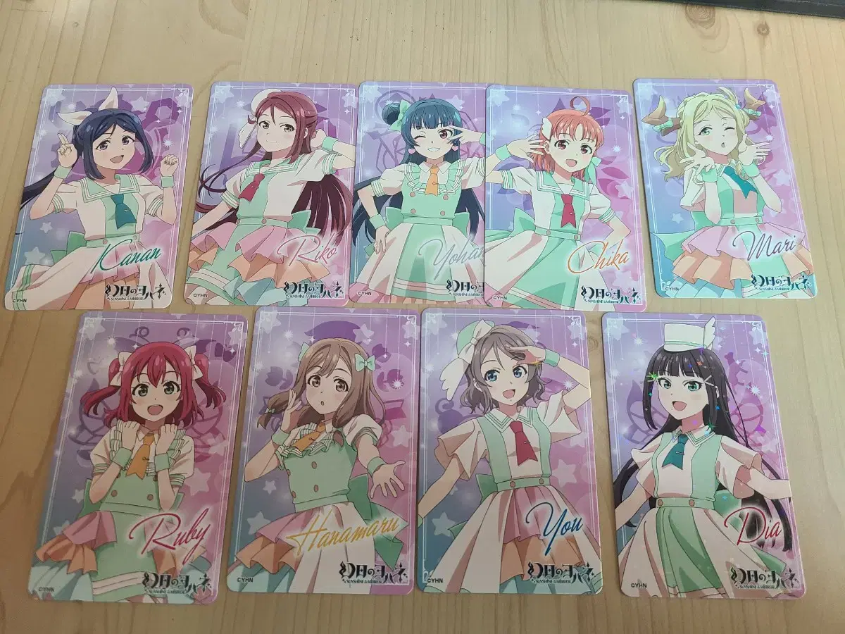 Yohané Atre collaboration photo kard of Love Live Sunshine Patient Days for sale (price reduced)