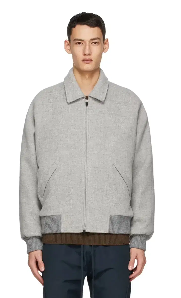 Pierre of God Zegna Double kara Wool Bomber Jacket