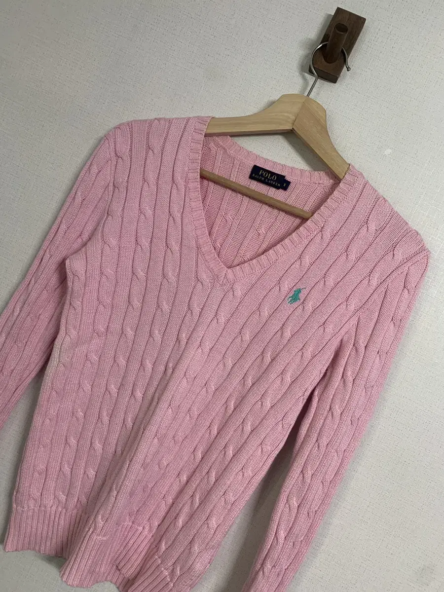 [S] Polo Ralph Lauren Women's Cotton Twisted Knit / PTB2