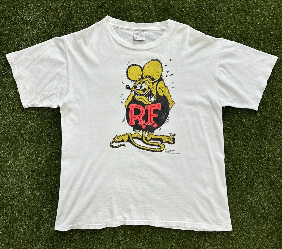 90년대 렛핑크 rat fink 반팔티