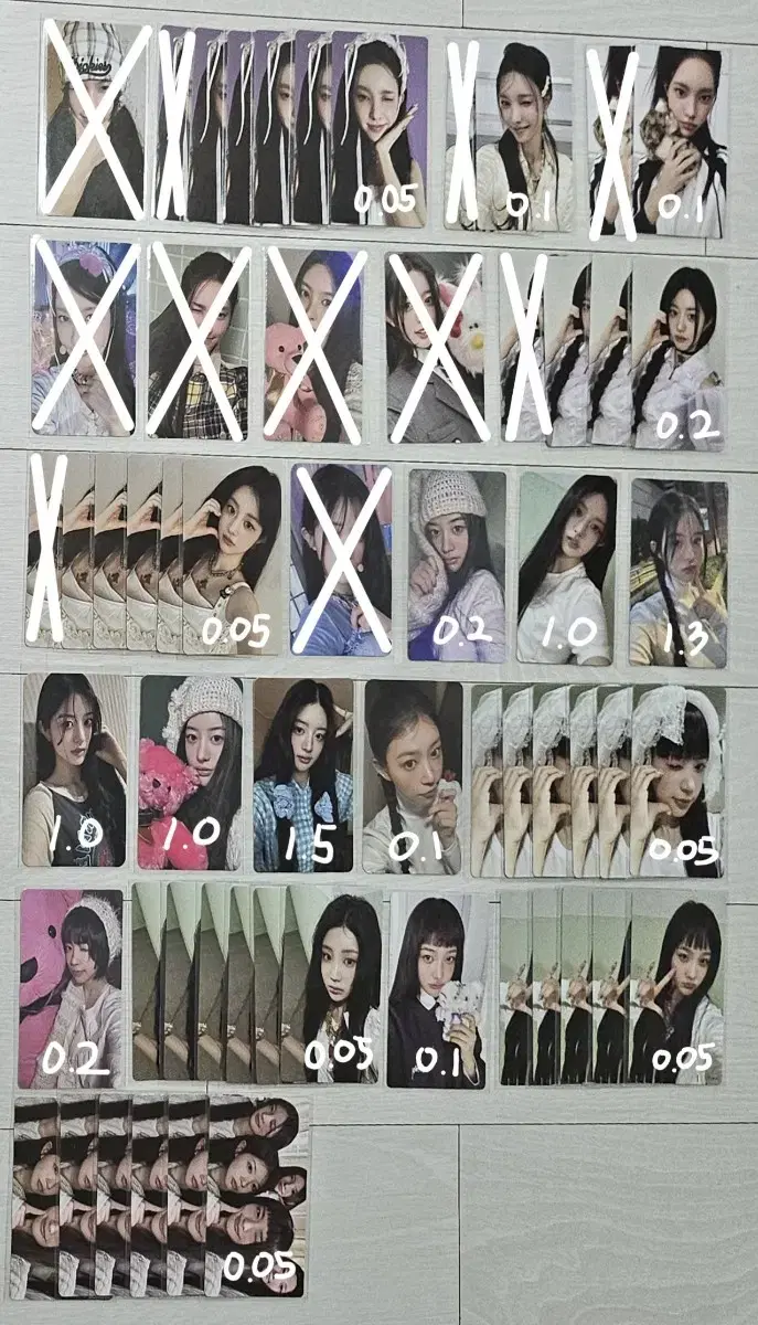 Eilidh yoona min moka wanhui iroha photocard ktwon4u unreleased photocard wts