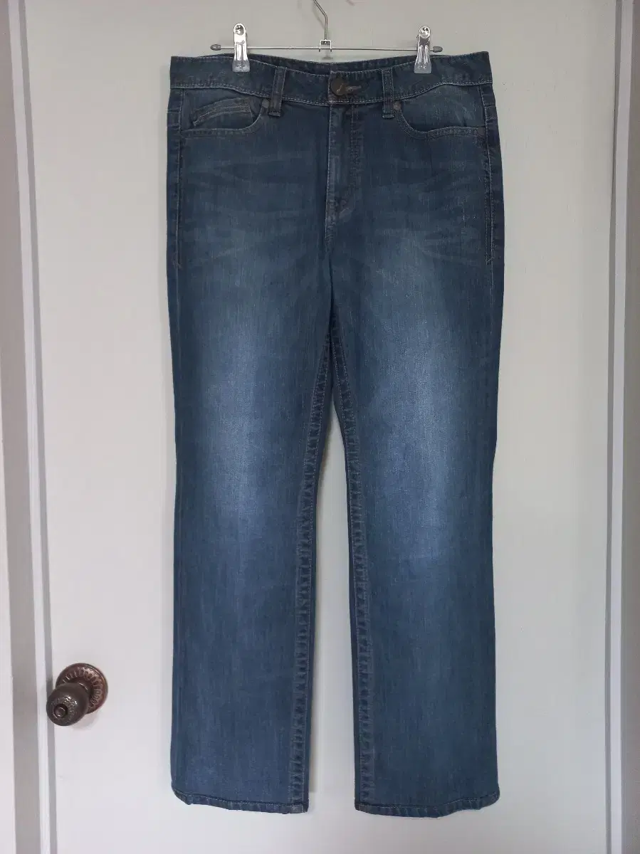 (32)Knicks Span Denim Pants