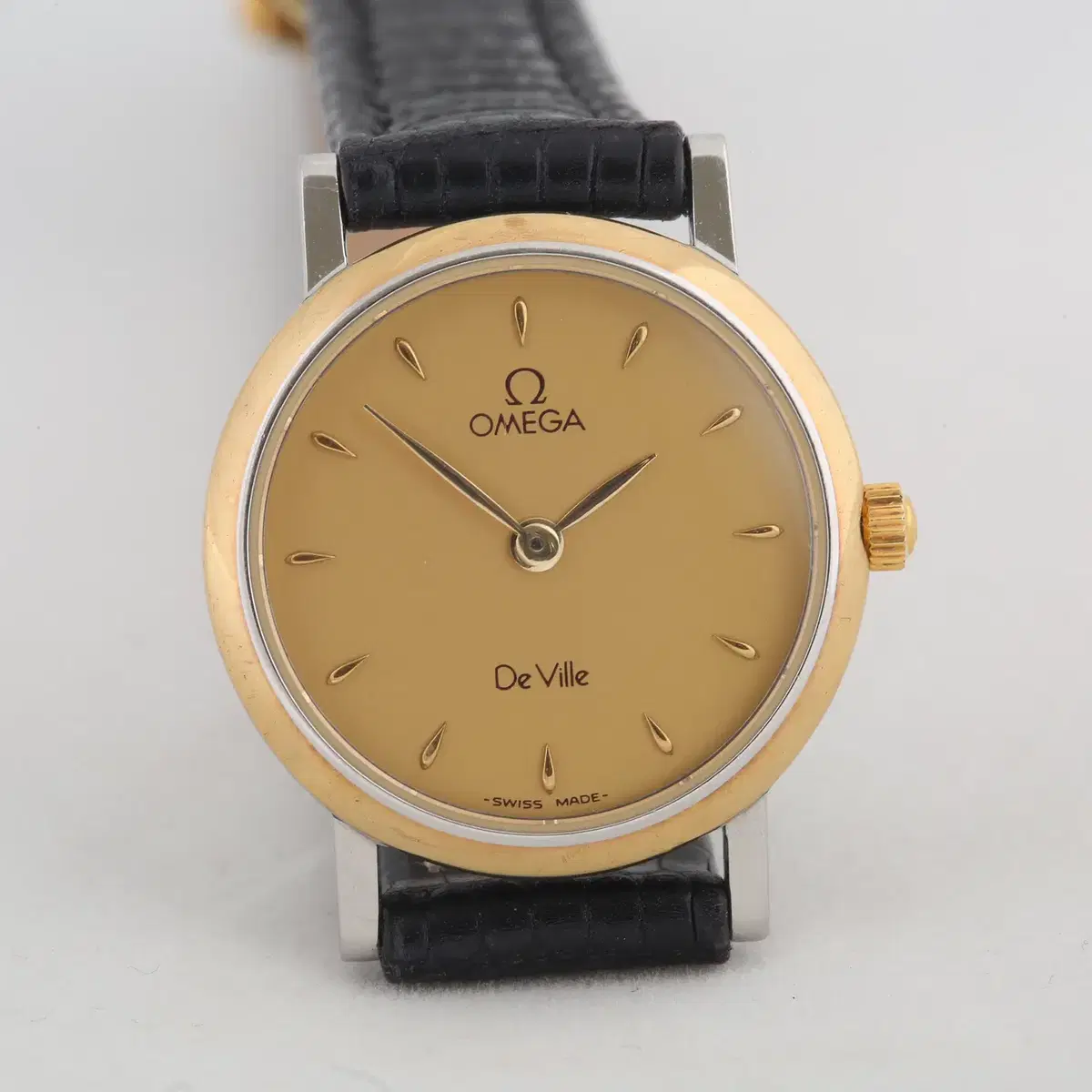 오메가 드빌 OMEGA De Ville 18K 콤비 여성용 쿼츠