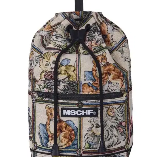 미스치프 고양이 백팩 CAT DRAWSTRING BACKPACK