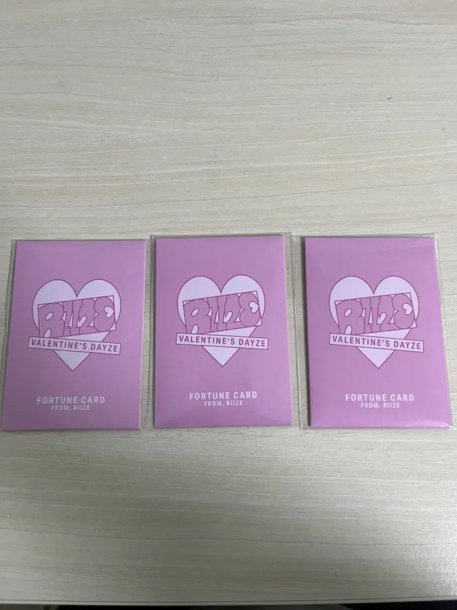 Rize Valentine's Fortune Card Unsealed