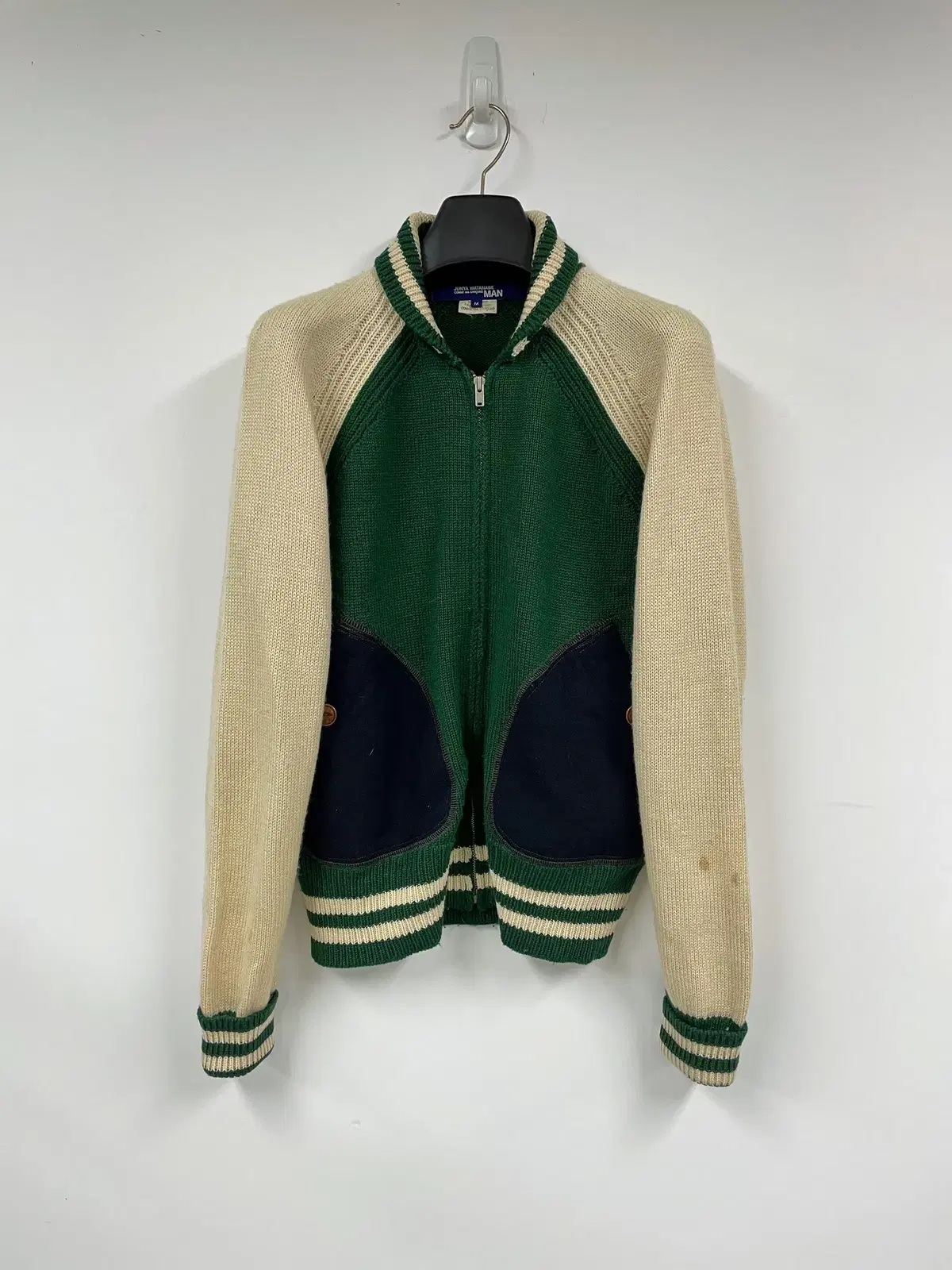 Junya Watanabe/ Baseball knit jumper/ M