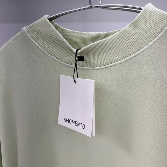 아모멘토 - Garment Dyed Sweat Shirts(Lime)