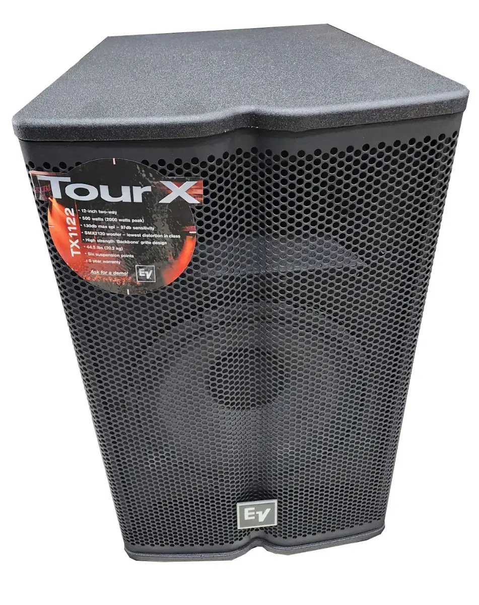 EV TX1122 TX-1122 500W 12인치 스피커 패시브스피커