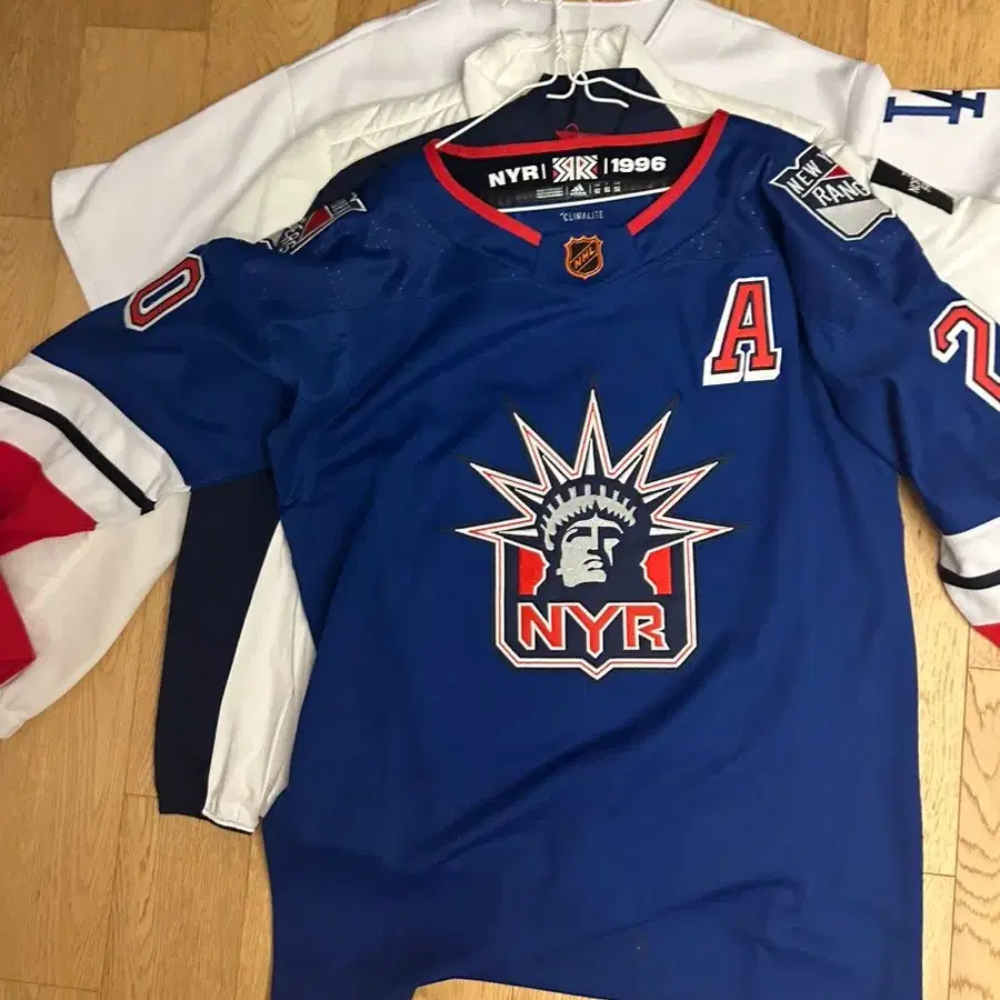 NHL NYI 져지 아디다스