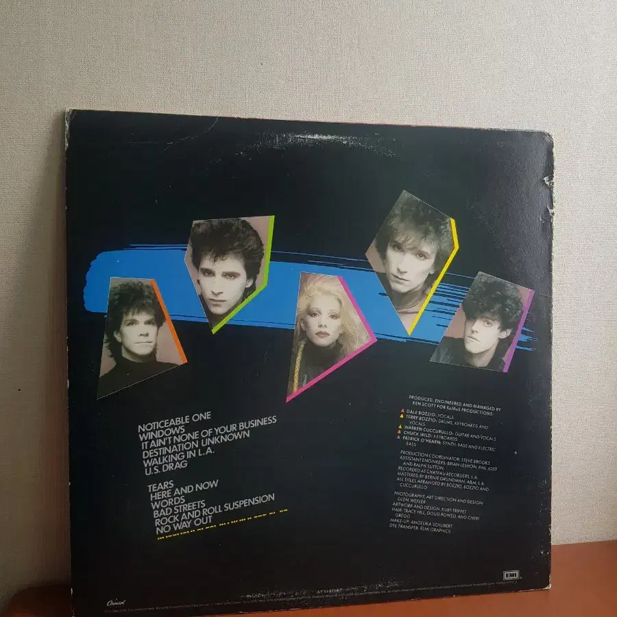 신쓰팝엘피 Missing Persons 수입lp 바이닐vinyl 뉴웨이브