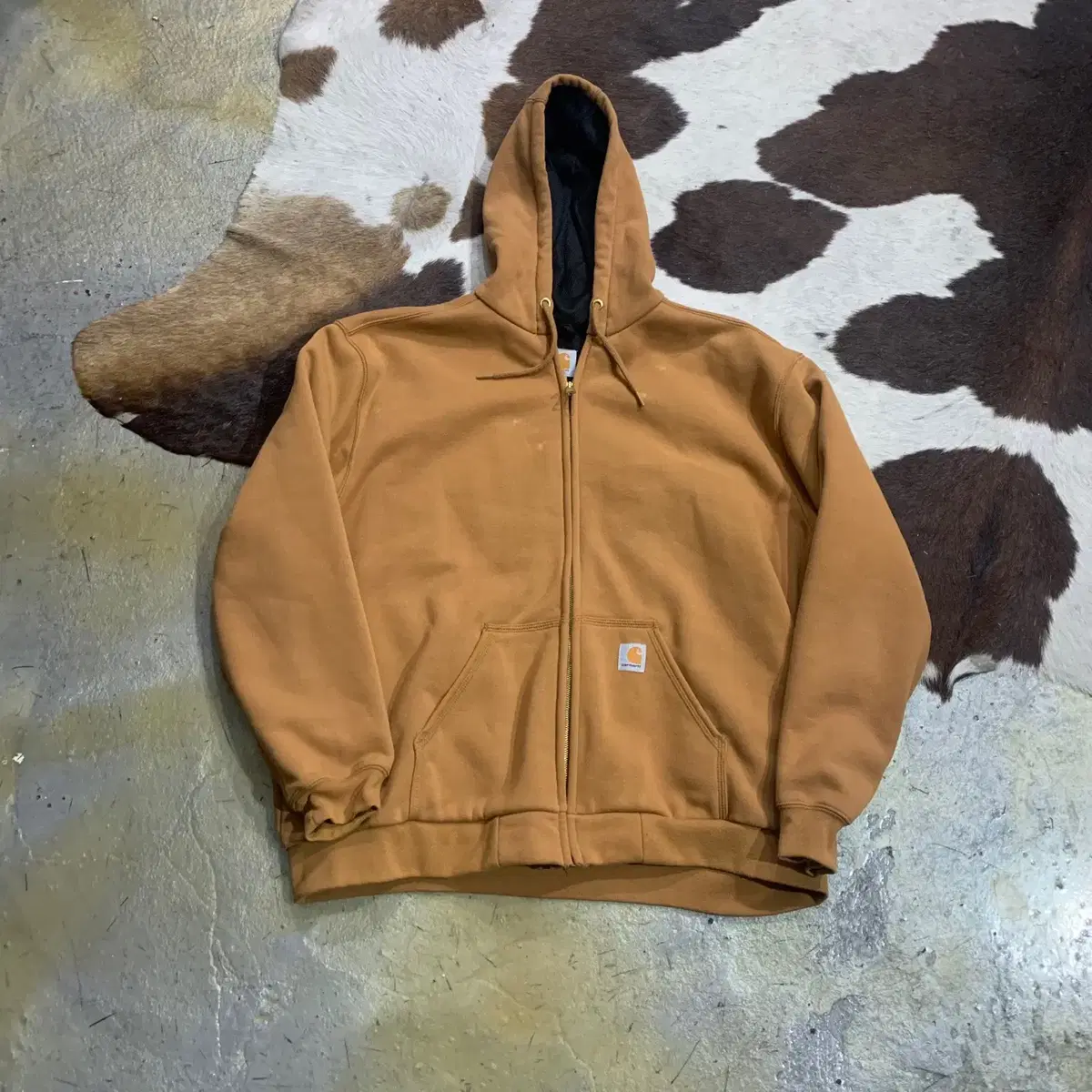 XL Calhart Hooded Zip-Up/A4218