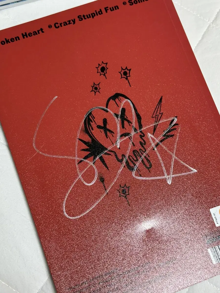 ampersandone Brokenheart by Yoon Siyoon sign album WTS