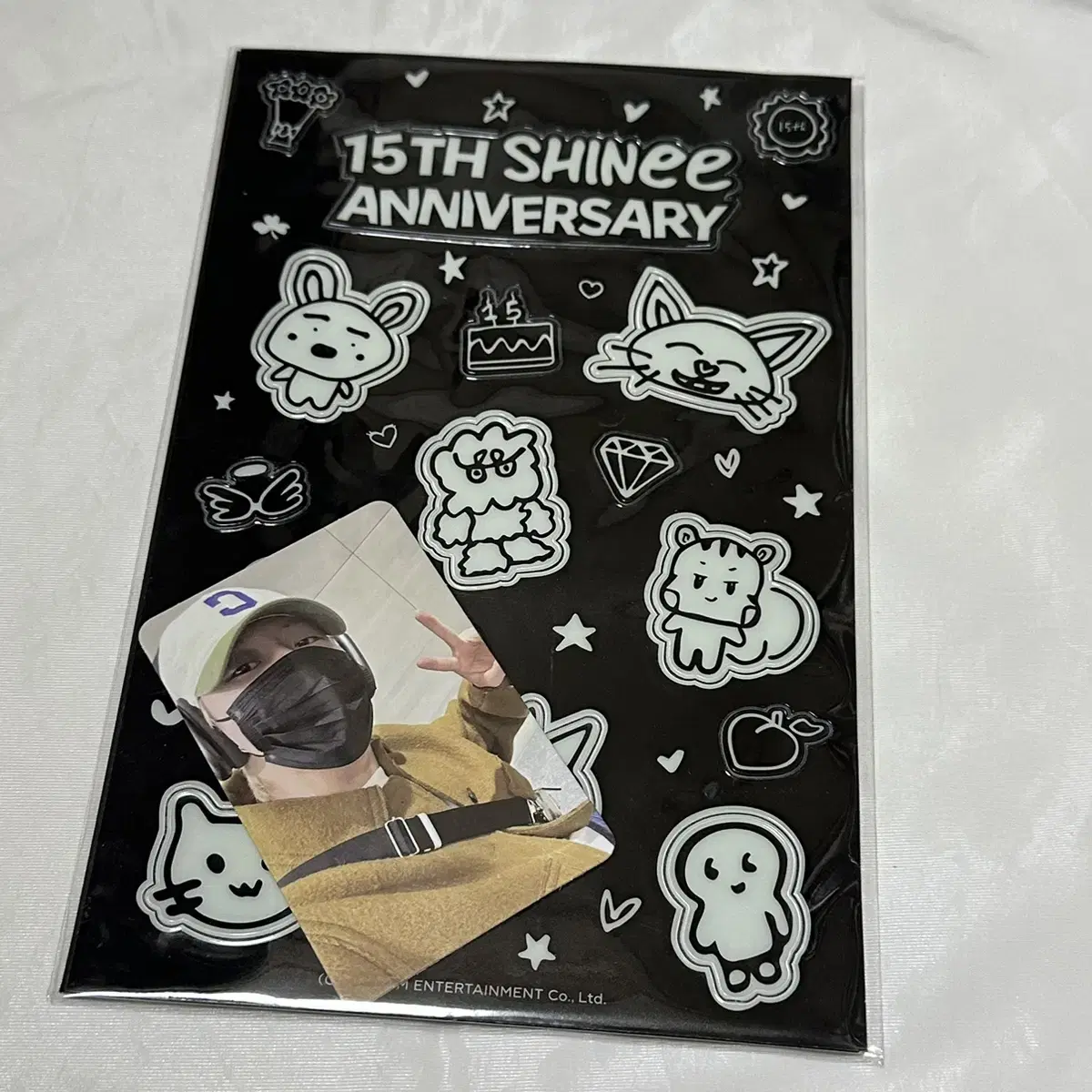 SHINee 15th Anniversary Glow in the Dark sticker taemin