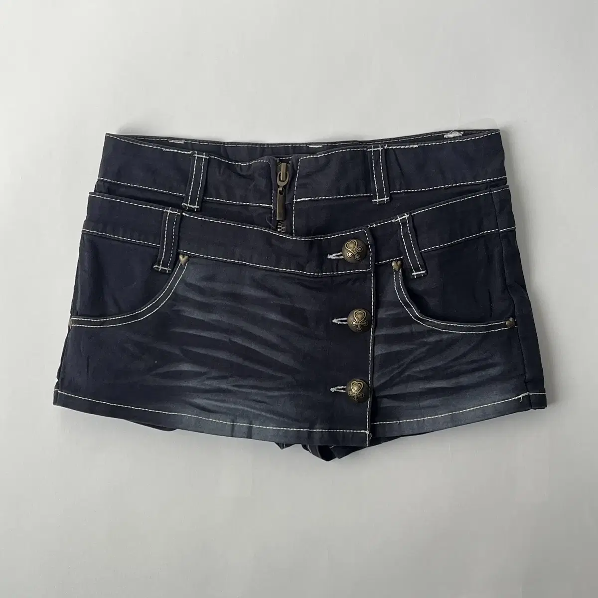 ANK ROUGE denim skirt