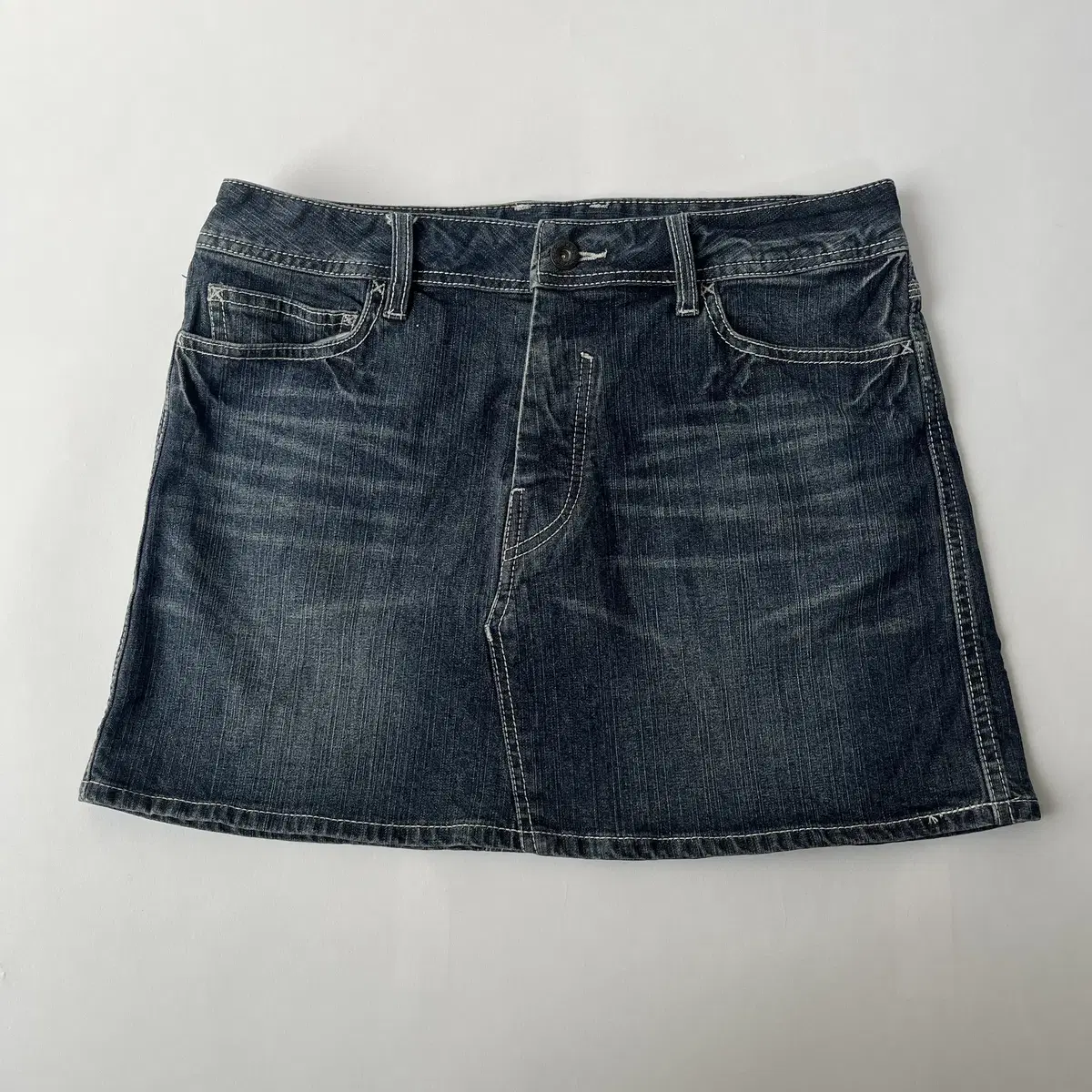 COMME CA ISM denim skirt