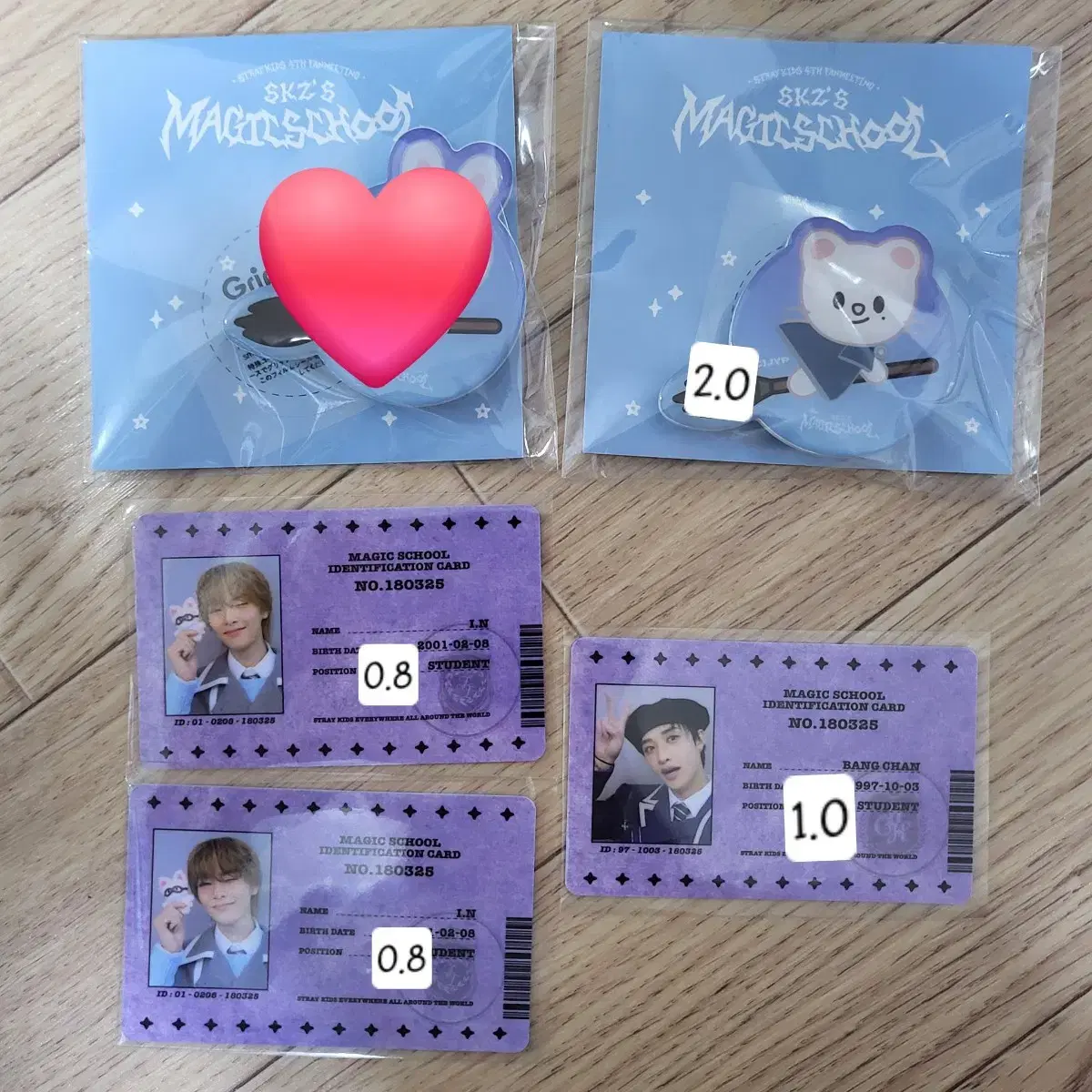 Straykids skz StayZone GripTalk Student ID WTS