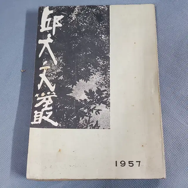 1957년 10월 발행한 대구대학 학도호국단 발행 문예지 .구대문총