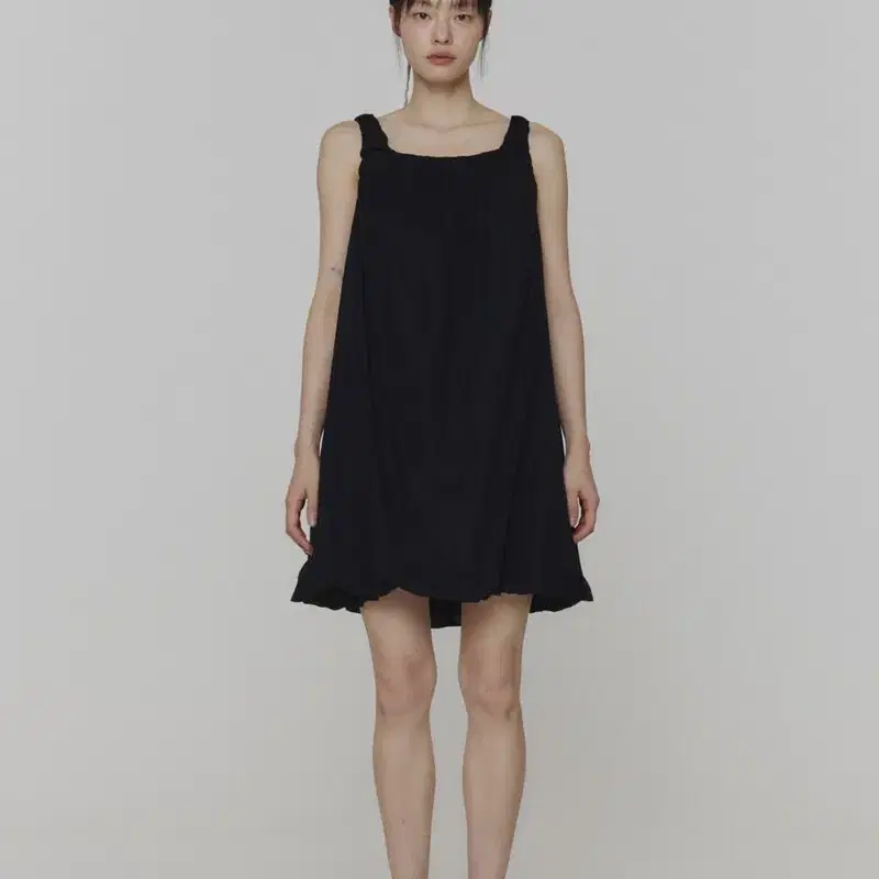 아모멘토 원피스 SHEER VOLUME MINI DRESS