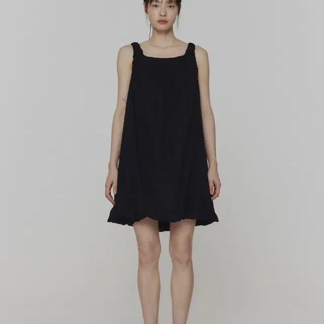 아모멘토 원피스 SHEER VOLUME MINI DRESS