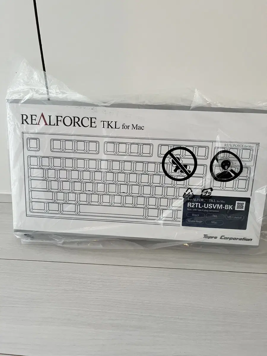 새상품 Realforce 리얼포스 키보드 R2TL-USVM-BK