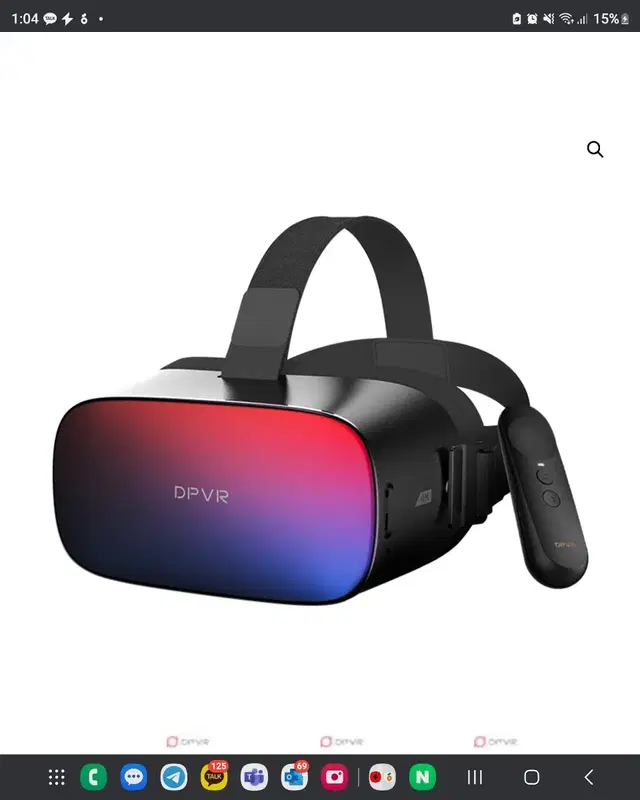 3dof 4k vr hmd dpvr 4k p1 pro 팝니다.