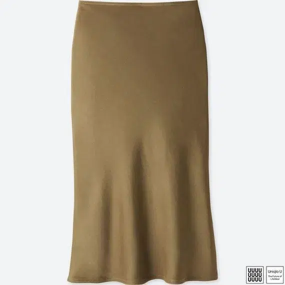 uniqlo u satin skirt 58(24-25)size 유니클로유