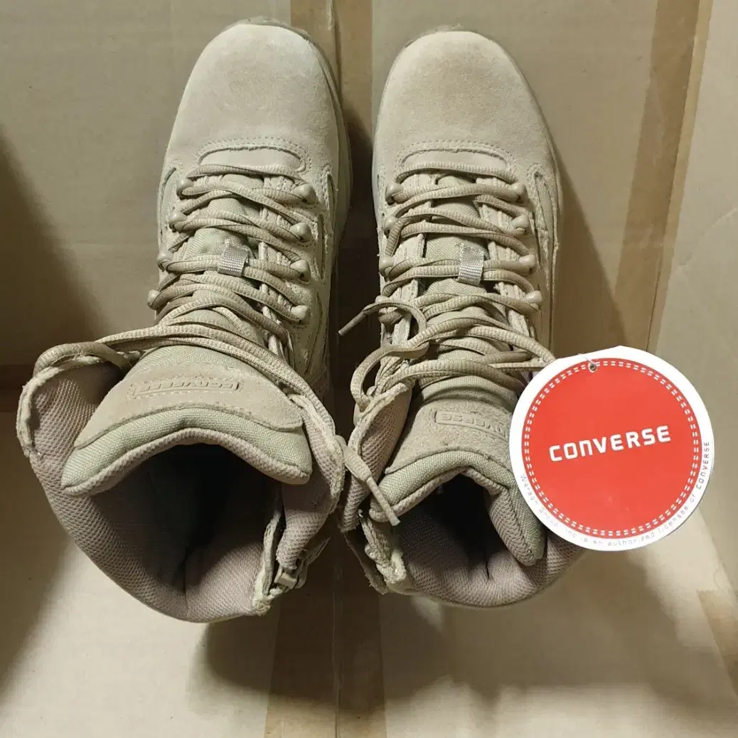 (미사용) 컨버스 Converse 택티컬 스웨이드부츠(지퍼형-260cm)